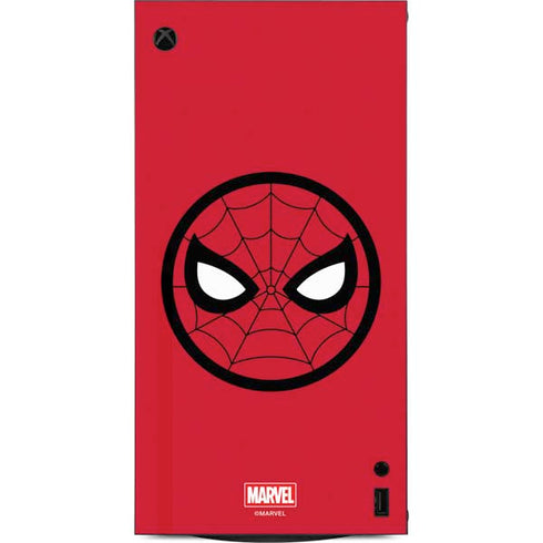 Marvel Spiderman Spiderman Emblem XBox Series X Digital Edition Console Skin